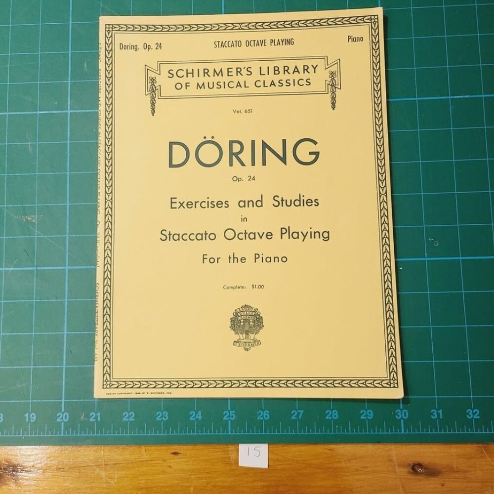 Schirmer's Library of Musical Classics Vol. 651 DORING OP. 24